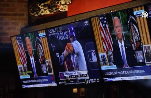 Joe Biden, başkanlık yarışından çekildikten sonra ilk kez halka seslendi