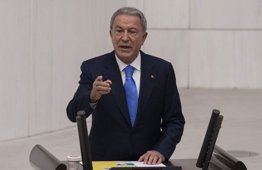 Hulusi Akar'dan CHP'li Namık Tan'ın 'Mavi Vatan masal' yanıtı