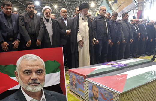 Hamas lideri Heniyye için cenaze töreni düzenlendi