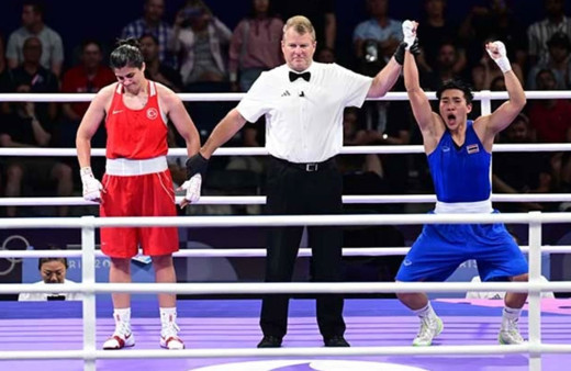 Busenaz Sürmeneli, Paris Olimpiyat Oyunları'na çeyrek finalde veda etti