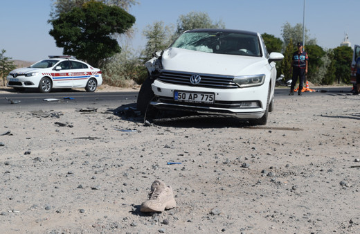 Nevşehir'de korkunç kaza! Motosiklet sürücüsü hayatını kaybetti