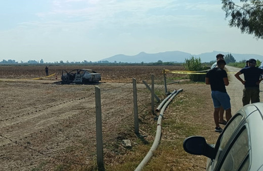 Adana'da sır olay! Yanmış otomobilden erkek cesedi çıktı
