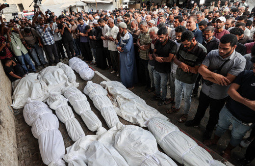 İsrail bombardımanı altındaki Gazze'de can kaybı 40 bin 74'e çıktı