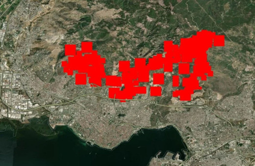 NASA'nın yangın haritasında İzmir alarm veriyor