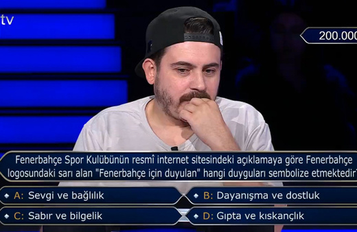Kim Milyoner Olmak İster'e Fenerbahçe sorusu damga vurdu! Cevap şaşkına çevirdi