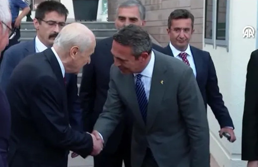 MHP Genel Başkanı Bahçeli, Ali Koç ile görüştü