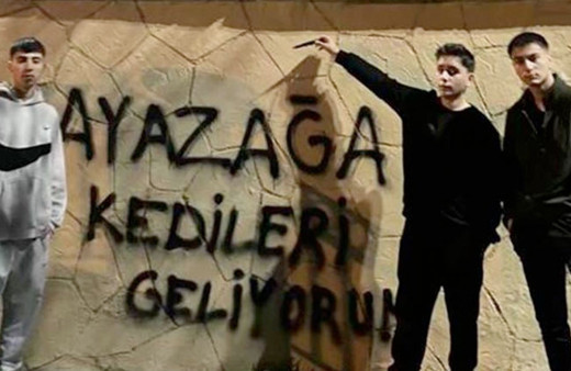 Kağıthane'de duvar yazısı önünde poz verdi! 16 yaşındaki çocuğu döverek öldürdüler