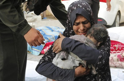 İsrail'in saldırısında anne ve 8 aylık bebek hayatını kaybetti