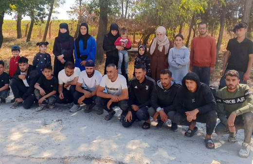 Edirne'de 27 düzensiz göçmen yakalandı