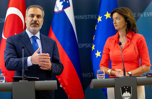 Bakan Fidan Slovenya'da konuştu: "Netanyahu hükümeti ateşle oynamaya devam ediyor"