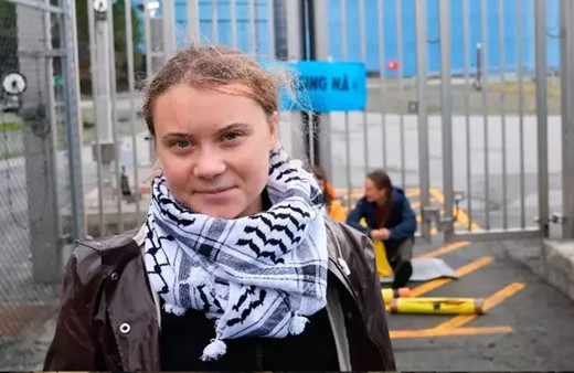 Greta Thunberg, Kopenhag'daki 'Gazze' protestosunda gözaltına alındı