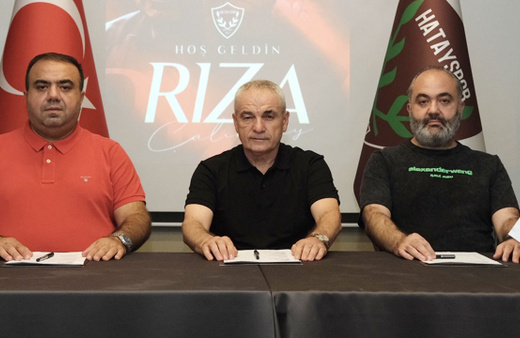 Teknik direktör Rıza Çalımbay imzayı attı yeni adresi belli oldu