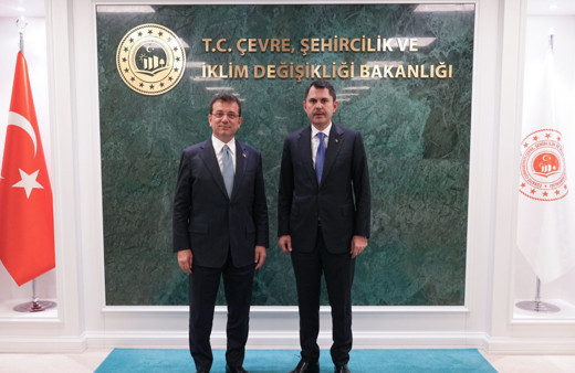 Bakan Kurum ve İmamoğlu'ndan deprem ve kentsel dönüşüm görüşmesi