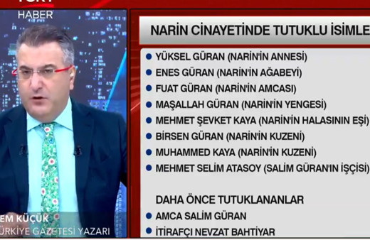 Cem Küçük, Narin Güran cinayetinde bilinmeyenleri açıkladı! "Anne görüp panikliyor"
