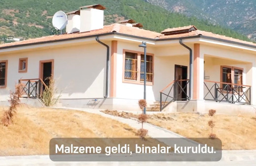 Hatay'da villa gibi köy konutları! Murat Kurum paylaştı