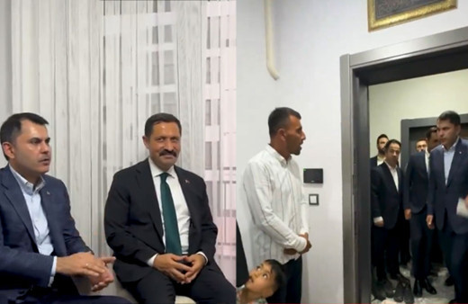 Bakan Murat Kurum, Hataylı depremzede aileyi ziyaret etti