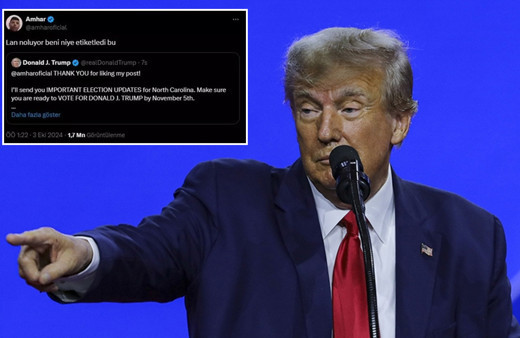 Donald Trump'ın mesajını gören Türk vatandaşı şok oldu: "Lan ne oluyor!"