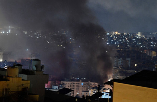Katil İsrail Lübnan'ı bombaladı! Lübnanlılara skandal mesaj