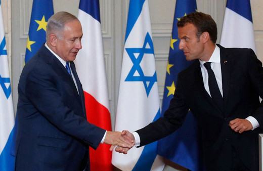 Macron, işgalci İsrail'i hedef almaya devam ediyor