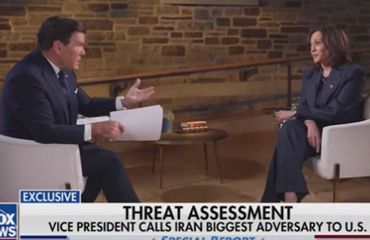 Fox News'a çıkan Kamala Harris'i fena köşeye sıkıştırdı