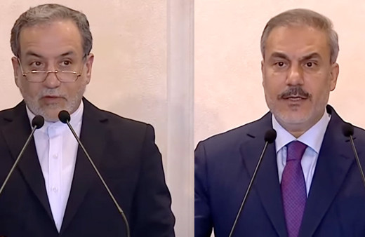 Bakan Fidan, İranlı mevkidaşıyla kamera karşısına geçti! "Savaşın tüm bölgeye yayılma riski hafife alınmamalı"