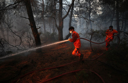 Çanakkale'deki orman yangını kontrol altına alındı