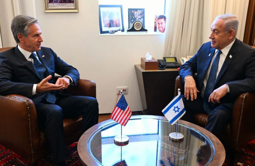 Netanyahu, ABD Dışişleri Bakanı Blinken ile görüştü