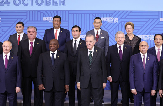 Cumhurbaşkanı Erdoğan, BRICS Zirvesi'nde aile fotoğrafı çekimine katıldı