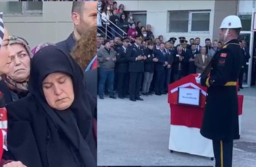Şehit olan taksi şoförü Murat Arslan'a son veda! Ailesi ayakta duramadı