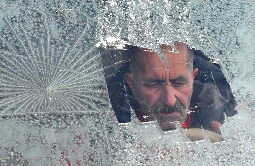 Kars ile Ardahan'da soğuk hava ve kırağı etkili oldu