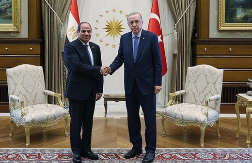 Mısır Cumhurbaşkanı Sisi'den, Cumhurbaşkanı Erdoğan'a Cumhuriyet Bayramı tebriği