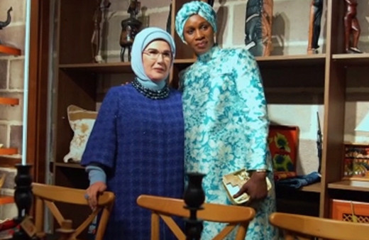 Emine Erdoğan'dan Senegal Cumhurbaşkanı Fay ve eşinin ziyaretine ilişkin paylaşım