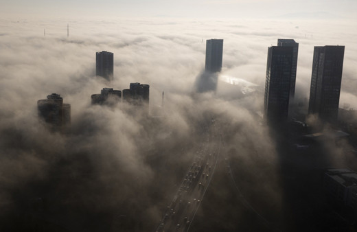 İstanbul'un bazı kesimlerinde sis etkili oldu