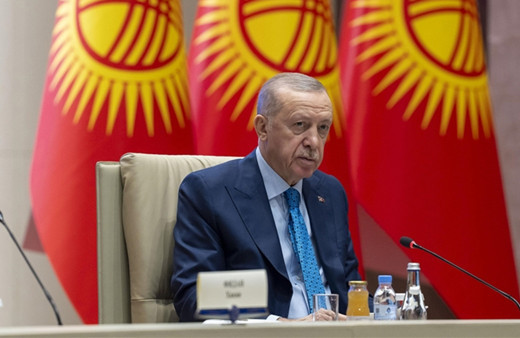 Cumhurbaşkanı Erdoğan Kırgızistan'da! "İsrail uluslararası sistemi tehdit ediyor"