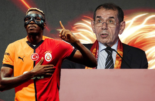 Galatasaray Başkanı Dursun Özbek'ten 'Osimhen' açıklaması: Bonservisi alınacak mı?