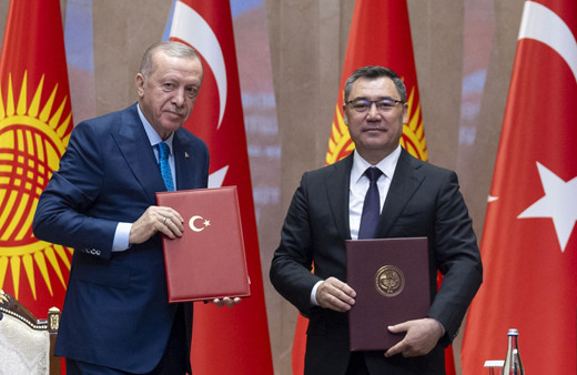 Türkiye ile Kırgızistan arasında 19 anlaşma imzalandı