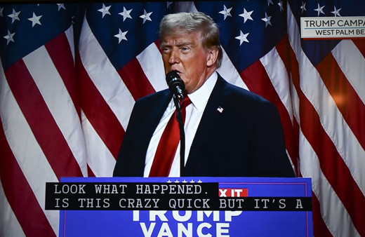 ABD başkanlık seçimlerini Donald Trump kazandı zafer konuşması yaptı