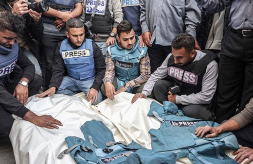 İsrail'in Gazze'de öldürdüğü gazeteci sayısı 188'e çıktı