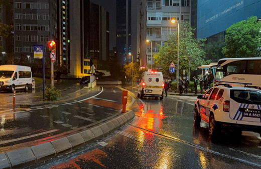 Beşiktaş'ta İsrail konsolosluğu yakınında pompalı tüfekle ateş açan şüpheli yakalandı