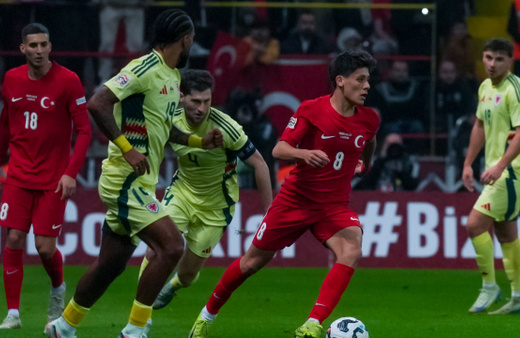 A Milli Futbol Takımımız Galler ile berabere kaldı