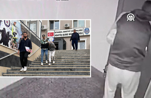 Yangın merdiveninden girdiği bankada hırsızlık yapmaya çalıştı!