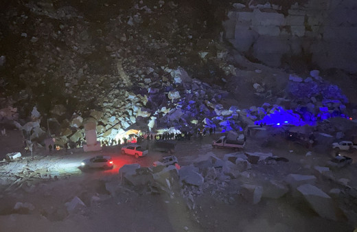 Balıkesir'deki mermer ocağında facia! 1 işçi yaşamını yitirdi