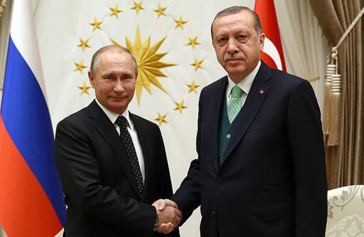 Cumhurbaşkanı Erdoğan, Vladimir Putin ile görüştü