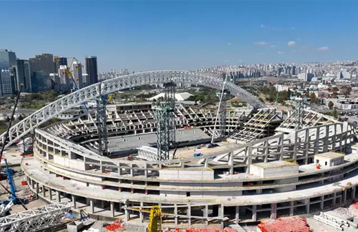 Ankara'nın yeni stadyum kompleksi hızla tamamlanıyor