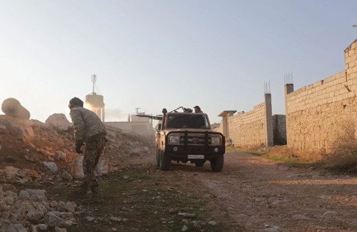 Halep kent merkezinin orta kesimlerine girildi