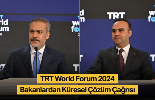 Bakanlardan Küresel Çözüm Çağrısı:  TRT World Forum’da Krizlere Yol Haritası Çiziliyor