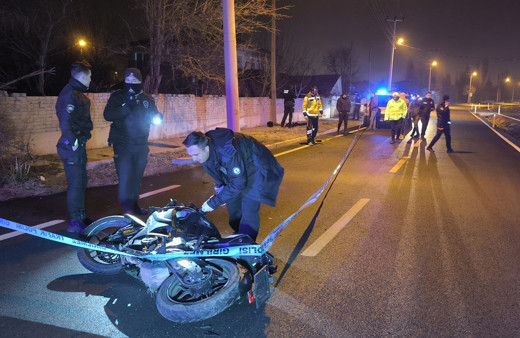 Kütahya'da jandarma personeli motosiklet kazasında hayatını kaybetti