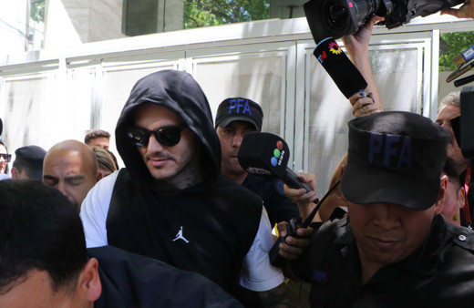 Wanda Nara boşanma davası açmıştı: Mauro Icardi mahkemeye çıktı