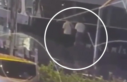 Beşiktaş'ta denizde kaybolan abla-kardeşin son görüntüsü ortaya çıktı