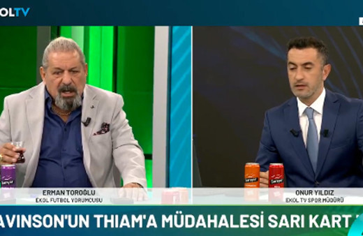 Erman Toroğlu 'hakemin büyük kıyağı Galatasaray'a' diyerek o pozisyonu yorumladı